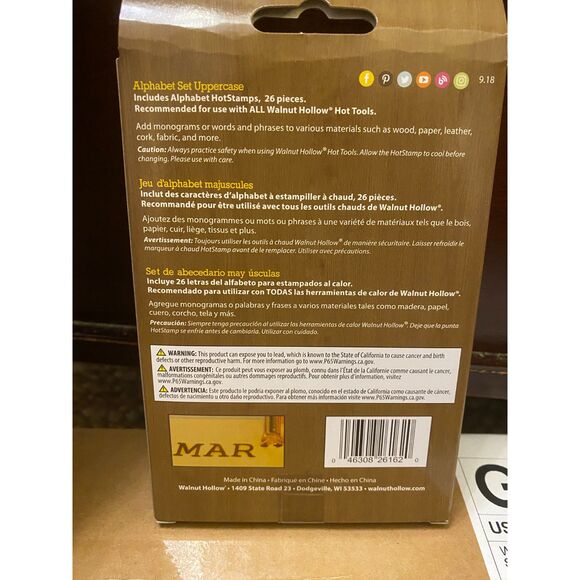 Wood Burner and Letter Set - Picture 5 of 5